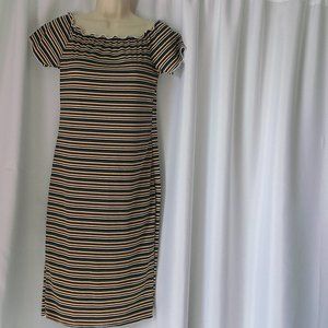 Casual stripe dress